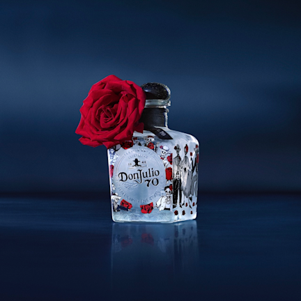 70 Añejo Cristalino Artist Edition Bottle Designed by Willy Chavarria