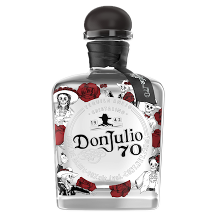 70 Añejo Cristalino Artist Edition Bottle Designed by Willy Chavarria