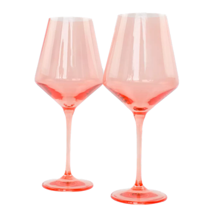 Wine Stemware, Set of Two