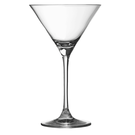 Verdot Crystal Martini Glass