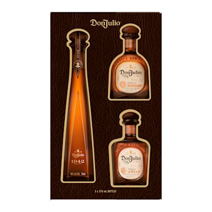 Don Julio Tequila Collection: 1942, Reposado & Añejo 3-Pack