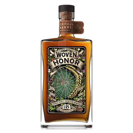 Woven Honor Single Malt Scotch Whisky Aged 18 Years