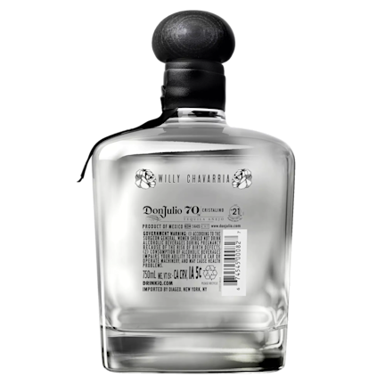 70 Añejo Cristalino Artist Edition Designed by Willy Chavarria