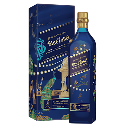 Blue Label X Rahul Mishra Limited Edition Design Blended Scotch Whisky