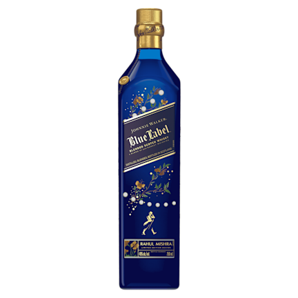 Blue Label X Rahul Mishra Limited Edition Design Blended Scotch Whisky