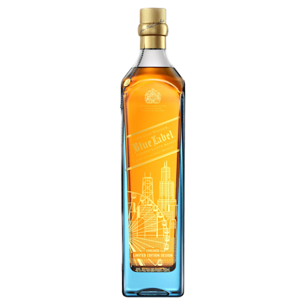 Blue Label Blended Scotch Whisky, Chicago