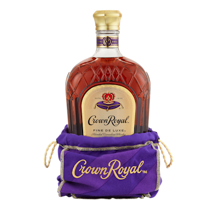 Fine De Luxe Blended Canadian Whisky, 1.75L Bottle with Limited-Edition Holiday Bag and Box