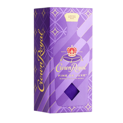 Fine De Luxe Blended Canadian Whisky, 1.75L Bottle with Limited-Edition Holiday Bag and Box