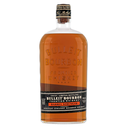 Bulleit Bourbon Whiskey with Ice Mold & Cocktail Spoon