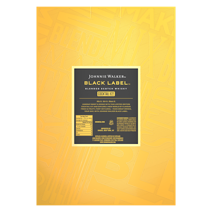 Black Label Blended Scotch Whisky Cocktail Kit