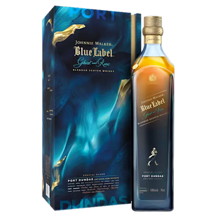 Blue Label Ghost and Rare Port Dundas Blended Scotch Whisky