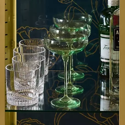 Coupe Glasses, Set of Two